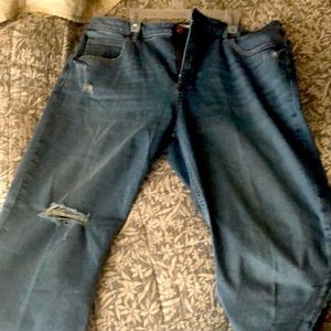 Woman’s size 14 Distressed Jeans